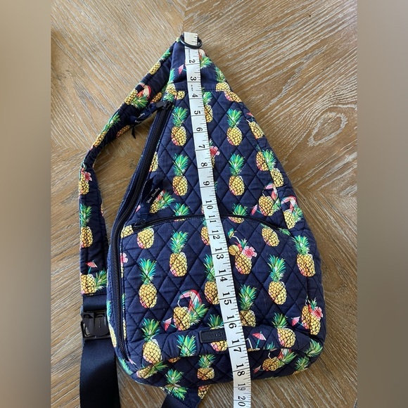 Vera Bradley Pineapple Toucan Sling Backpack - Picture 9 of 10
